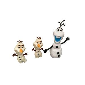 Disney Olaf baby mini plastic figurines set